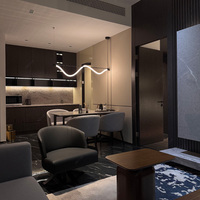 Usine de meubles de Foshan, meubles de luxe pour tous les hôtels, ensemble de meubles sur mesure, ensemble de meubles pour chambre d'hôtel 5 étoiles