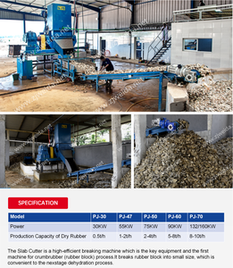 Equipo de procesamiento de caucho natural TSR10 y TSR 20 para Turquía y Sierra Leona-Zhanjiang Weida Factory Direct - Product Image 6