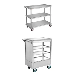 Carrito de cocina para restaurantes, suministros de Hotel, Servicio Móvil para cena, té, postre, pastel, vino, exhibición de bebidas, fábrica