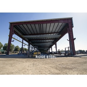 Abri de stockage extérieur Abri de garage d'<span class=keywords><strong>atelier</strong></span> écologique Hangars modernes préfabriqués à cadre en acier Studio d'artiste bureau TKA - Product Image 6
