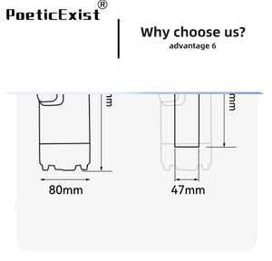 PoeticExistインスリン冷蔵ボックスポータブル充電式車と家庭用デュアルユース医療専用クーラーボックス - Product Image 3