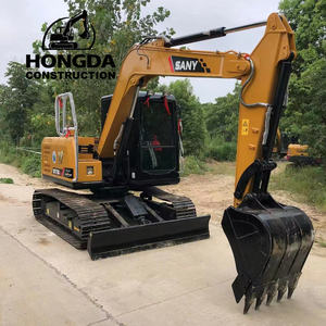 Sany 75C เครื่องจักรมือสองขนาด7ตันสำหรับรถขุดมือสองสำหรับงานก่อสร้างเครื่องยนต์อีซูซุวาล์วไฮดรอลิก PLC - Product Image 2