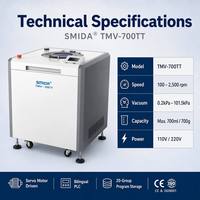 Equipo de Desgasificación y Desespumación Centrífuga al Vacío Smida de 700 ml con Servomotor para Biomateriales Dentales