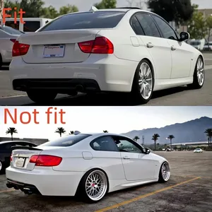 Ailerons de toit arrière, spoiler de lunette arrière, kits carrosserie pour BMW Série 3 M3 E90 Berline 4 portes 2005-2012, lèvre d'aileron arrière - Product Image 2