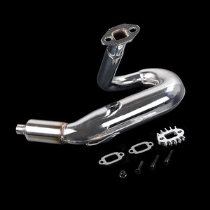 Tubo de Escape con Silenciador para Auto RC a Gasolina 1/5 Hpi km Rovan Rc Baja 5b 853072 - Product Image 3