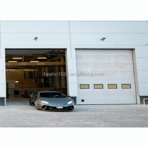 Tailles personnalisées pour portes de <span class=keywords><strong>garage</strong></span> résidentielles à cadre transparent moderne inclinable en coupe horizontale. - Product Image 4