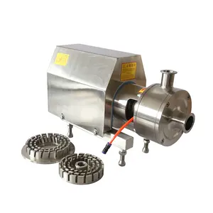 Hish Shear Sanitary Inline Homogenizer Emulsifier Mixer Pump