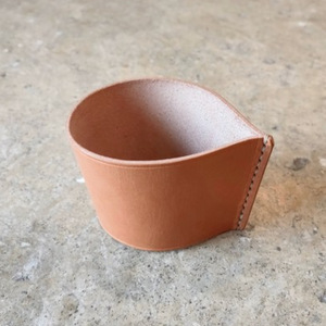 Funda creativa de cuero para tazas, protector de tazas de café/té resistente al calor y anti-quemaduras, taza moderna minimalista para té con leche - Product Image 4