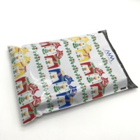 Enveloppe d'expédition en polyéthylène autocollante imperméable avec logo pour vêtements, sac d'expédition postal en plastique