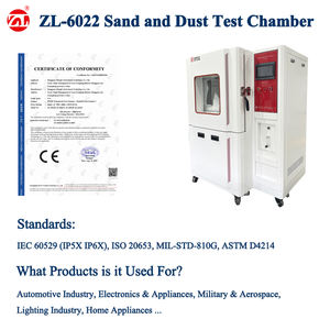 <span class=keywords><strong>IP</strong></span>-<span class=keywords><strong>Test</strong></span> Staubprüfkammer <span class=keywords><strong>Sand</strong></span>-Staub-Schutzprüfkammer für die Automobilindustrie - Product Image 2