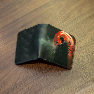 Cartera de PU con Estampado Digital Hecho a Mano, Diseño de Superhéroe <span class=keywords><strong>Batman</strong></span>, Cierre Abierto, Portátil, Corta, Promocional, para San Valentín - Product Image 4