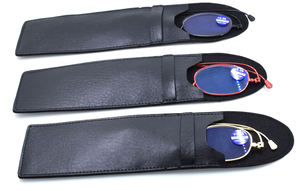 Lunettes d'optique <span class=keywords><strong>de</strong></span> <span class=keywords><strong>lecture</strong></span> pour hommes et femmes, mini verres en métal CE, design <span class=keywords><strong>incassable</strong></span>, avec étui, 1 pièce - Product Image 5