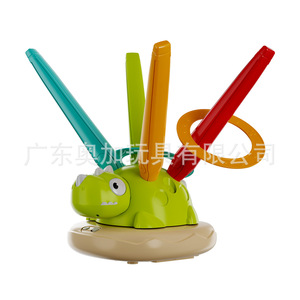 เครื่องออกกำลังกายไดโนเสาร์ 3 in 1 แบบปรับแต่งได้ สำหรับเล่นกลางแจ้ง สนุกแบบอินเทอร์แอคทีฟสำหรับหลายคน ฝึกการบูรณาการทางประสาทสัมผัสและพัฒนาสมรรถภาพทางกาย - Product Image 4