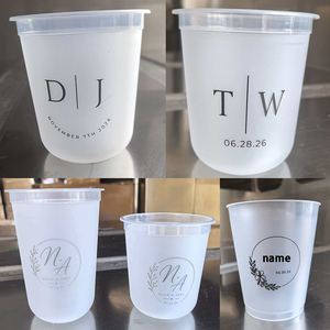 Vaso de Plástico Transparente Desechable de Pared Simple de 16oz (78mm/90mm) Personalizado para Bebidas Frías, Café Helado, Té, Vodka, <span class=keywords><strong>Matcha</strong></span> y Té Boba - Product Image 6