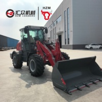 Fornitura Diretta Fabbrica CINA, Pala Gommata HZM825 da 2.5 Tonnellate di Carico Nominale, Accessori Multipli Opzionali per Edilizia e Agricoltura, Certificazione CE