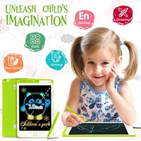 Tableta de escritura Lcd sin papel para niños sordos, silenciosa, pizarra