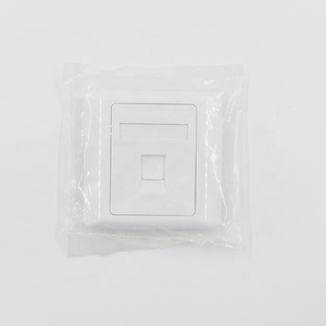 แผงหน้ากากเชื่อมต่อเครือข่าย Cat6 Cat5 Cat7 RJ11 RJ45 แบบ 2 พอร์ต ขนาด 86*86 พร้อมช่องเสียบ Keystone Jack - Product Image 6