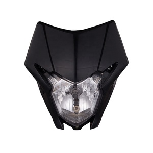 Phares de <span class=keywords><strong>moto</strong></span> LINGQI, feux de jour LED, capot de phare Grimace pour <span class=keywords><strong>moto</strong></span> tout-terrain CRF, pièces de motocross - Product Image 6