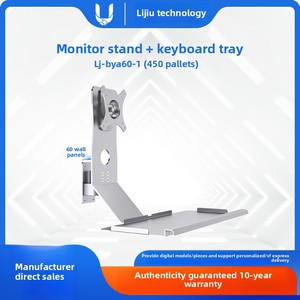 Lijiu 42bya60 màn hình đứng Máy tính để bàn máy tính cánh tay cơ khí với 90 độ nghiêng tường treo di động xoay phụ kiện - Product Image 4
