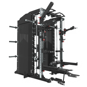 Smith Machine Professionale con Sistema a Doppia Puleggia e Power Cage per <span class=keywords><strong>Fitness</strong></span> Commerciale - Product Image 2