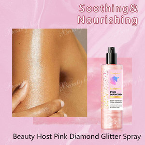 Private brand Zation Diamond Silver Gold Pink <b>Glitter</b> <b>Body</b> Skin Care Highlight <b>Spray</b> <b>Body</b> Glow <b>Glitter</b> Long Lasting Perfume Mist - Product Image 2