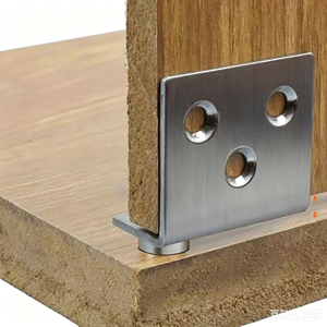 Bisagra pivotante CT de acero inoxidable para puerta de armario, <span class=keywords><strong>eje</strong></span> de soporte tipo 7, herraje para puerta de armario de madera, mecanizado CNC - Product Image 5