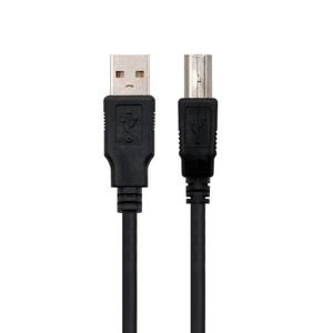 Cable USB 2.0 tipo A a tipo B, 5 m, velocidad, conexión sencilla, ideal para impresoras, escáneres y dispositivos periféricos. - Product Image 1