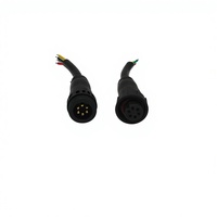 Câble électrique M20 extérieur multi-contacts mâle-femelle à fixation par vis en cuivre compatible FPC étanche IP67/IP68 pour bande LED