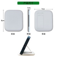Cable de Datos USB Multifuncional de 60w 3A, Carga Rápida, Kit de Cable de Carga USB C 6 en 1 con Espejo, Adaptador de Viaje para Teléfono