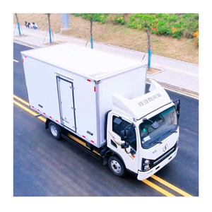 Réfrigérateur de transport d'aliments frais pour <span class=keywords><strong>remorque</strong></span> Shanxi Delong G1 Truck avec suspension pneumatique - Product Image 3
