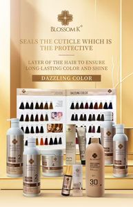 3dbl thực vật tự nhiên chiết xuất Thuốc nhuộm tóc kem tuyệt vời Màu Xám Bảo hiểm sôi động lâu dài màu vĩnh viễn - Product Image 6