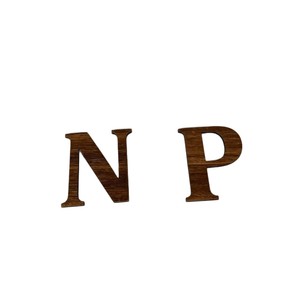 Wooden English <b>Letter</b> Ornaments 26 <b>Letters</b> Set Home <b>Wall</b> Decoration Rustic Style Natural Wood Color - Product Image 5