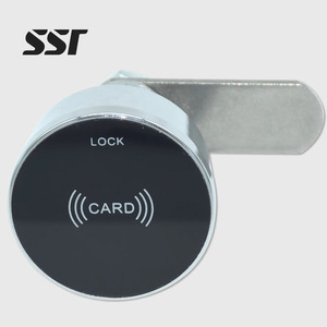 Keyless 13.56MHz RFID IC Card Sensing Bedroom <b>Cabinet</b> Drawer <b>Lock</b> Zinc Alloy Durable Small Size - Product Image 1
