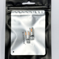 X-7SEVEN Superhelle T10 CANBUS LED-Lampen W21/5W mit 3570 Chip 4W 600LM Anti-Hyper-Flash und Fehlerfrei 12V Weiß Bernstein Rot