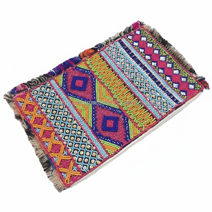 กระเป๋าคลัทช์ลูกปัดแบบแฮนด์เมดสำหรับผู้หญิงอินเดียกระเป๋าถือสไตล์โบฮีเมียนกระเป๋าช้อปปิ้งสำหรับงานปาร์ตี้ตอนเย็นจุของได้มาก - Product Image 1