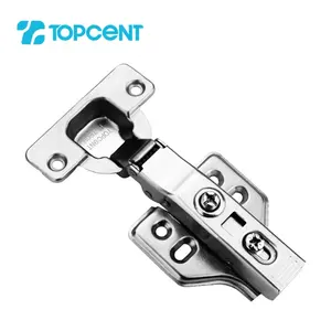 Topcent CH.3369 Clip On 2d Adjustable Buffer Soft Close Furniture Door Hinge