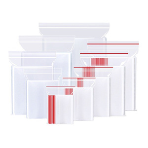 Transparent Self Sealing Plastic Bags Pe Material Rectangle General Packaging Food Clothing Accessories Storage Bag - Product Image 3