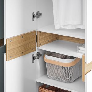 Wooden Wardrobe Cabinet Clothes <strong>Closet</strong> Drawer Bedroom Armoire Organizer <strong>Big</strong> <strong>Closet</strong> Wardrobe <strong>Closet</strong> Hanging Clothes - Product Image 6