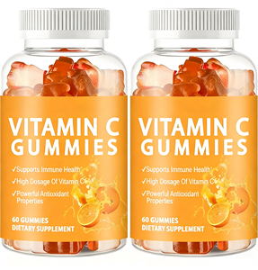 Bonbons Gélifiés à la Vitamine <span class=keywords><strong>C</strong></span> Prix de Gros Usine Compléments Alimentaires Soutien Immunitaire <span class=keywords><strong>Zinc</strong></span> Adultes/Enfants - Product Image 1