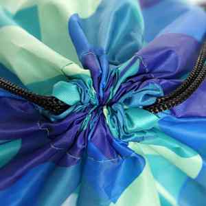 Wholesale <b>Small</b> Recycled <b>Drawstring</b> Gift <b>Bag</b> with Custom Printed logo - Product Image 4