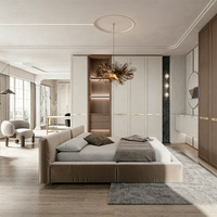 KOJOON Projet de design et de décoration intérieure sur mesure pour villa moderne avec service de conception de modèles 3D pour la salle de bain