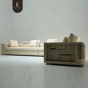 أريكة مقطعية من Elefante أريكة عالية الجودة على شكل حرف L أريكة وحدات لأثاث الفيلا - Product Image 6