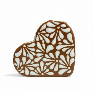 Florero en forma de corazón de <span class=keywords><strong>Talavera</strong></span> hecho a mano, regalo de San Valentín para el mejor amigo - Product Image 3