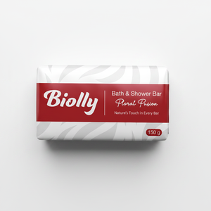 Savon en barre Biolly - 150 grammes, Fusion florale, pour la maison, fabriqué en TR - Product Image 2