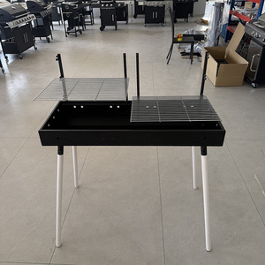 Barbecue au charbon de bois pliable YUESHEN, portable, sans fumée, pour le <span class=keywords><strong>camping</strong></span> en plein air, patio, barbecue épaissi, moulage sous pression - Product Image 6
