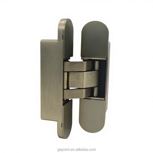 ADWORK GE60 Zinc Alloy 3D Adjustable Farmhouse Door <strong>Hinge</strong> 180 60kg 2mm Thickness Concealed Invisible Hidden <strong>Hinge</strong> 2-Year - Product Image 2
