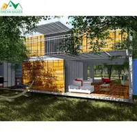 Luxury Resort Hotel mit Badezimmer 20Ft Small Living Modulare Häuser Fertighäuser Fertighäuser Flatpack Container Homes