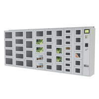 Winnsen magasin self-service boissons casiers transparents légumes distributeur automatique numérique avec paiement en espèces sans espèces