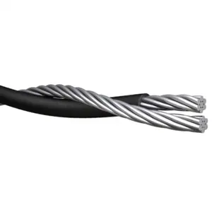 Cina 4 inti 95 sq mm 2 core 16 mm twisted aluminium kabel ABC terisolasi harga