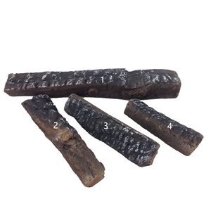 4 pièces Accessoires <span class=keywords><strong>de</strong></span> cheminée traditionnels décoratifs à éthanol biomasse, bûches pour poêle à alcool - Product Image 1